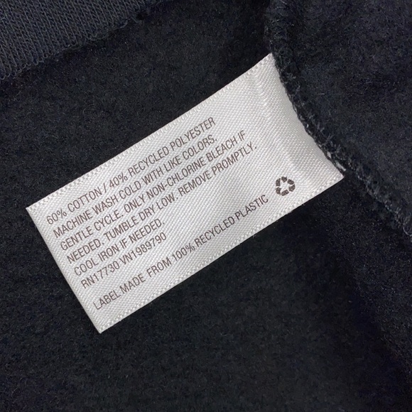 Wild Fable black crop sweatshirt size large new with tags - Picture 4 of 4